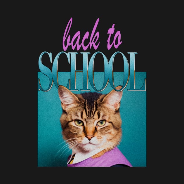 Back to School Cat by Darkest Disco