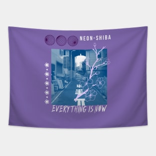 NEON-SHIBA | Everything Is Now Tapestry