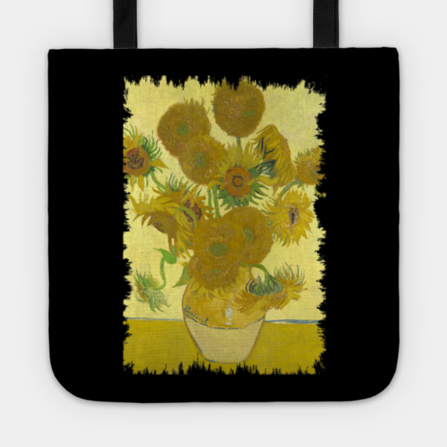 World Famous Painting Shirt Van Gogh Sunflowers Classic Art