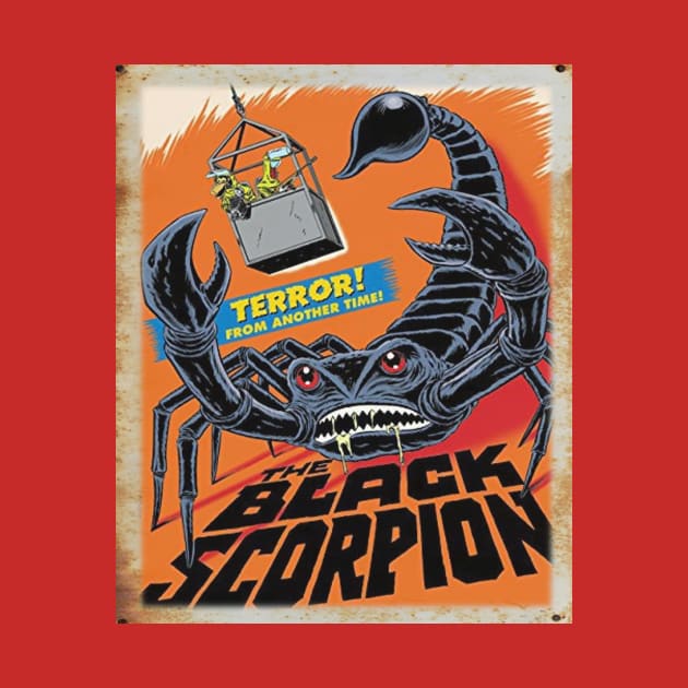 MST3K Mystery Science Rusty Barn Sign 3000 - The Black Scorpion by Starbase79