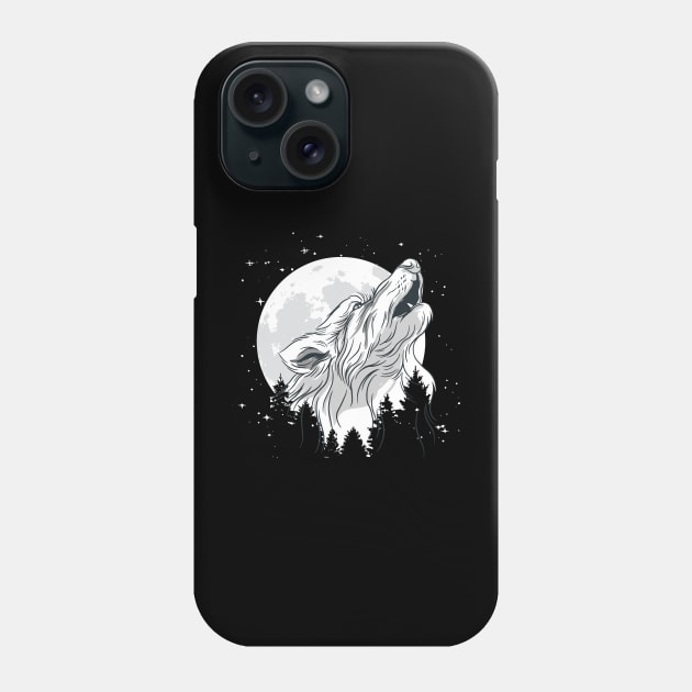 Wolf Phone Case by LR_Collections