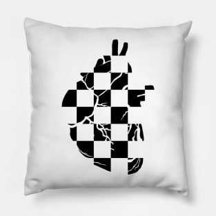 I Heart Chess Pillow