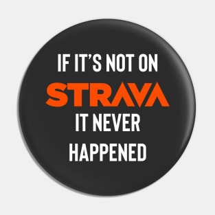 If It's Not On Strava It Never Happened Shirt, If I Collapse Strava Shirt, Strava Running Gift, Cycling Gifts, Strava Gift Pin