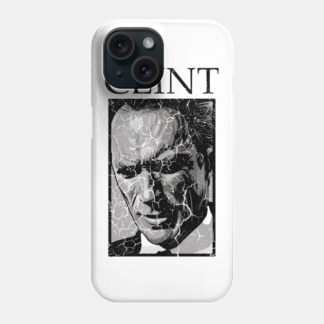 Clint Silhouette Phone Case by Vikinoko Micro Photography