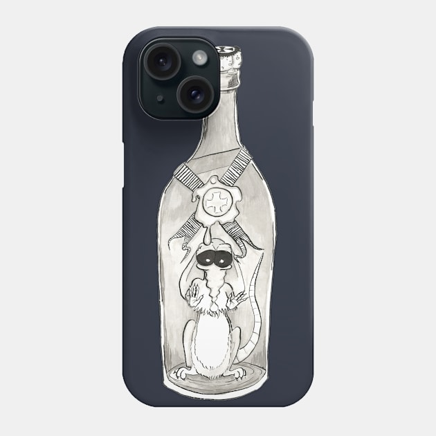 Jean-Eudes in a Bottle Phone Case by Créa'RiBo