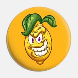 Smiling lemon Pin