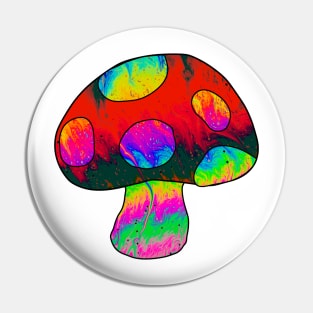 Trippy Shroom Pin