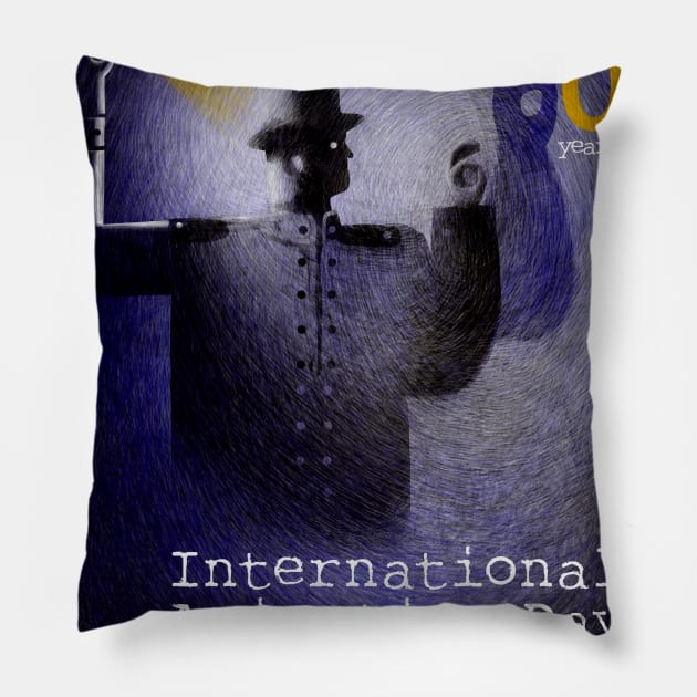 ASIFA International Animation Day 2020 Pillow by ASIFA International Animation Day