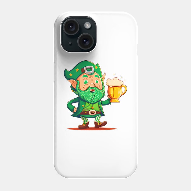 St Patricks Day Leprechauns Beer With Me I'm Irish Phone Case by Johnathan Allen Wilson