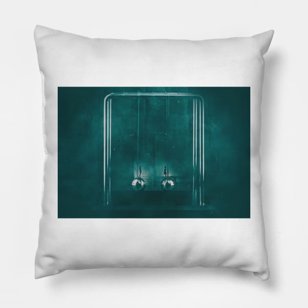 Spaces Pillow by AhmedEmad