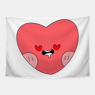 Cute heart, cute valentines Tapestry