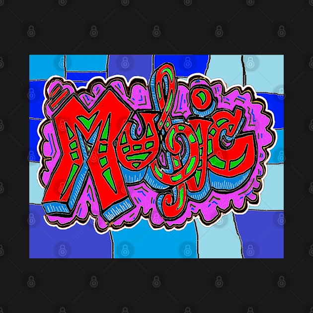 Graffiti Music pop 2 by LowEndGraphics