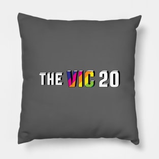 THE VIC 20 - Official Logo Pillow