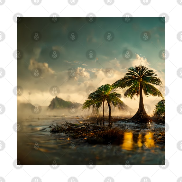 Tropical island #4 by endage