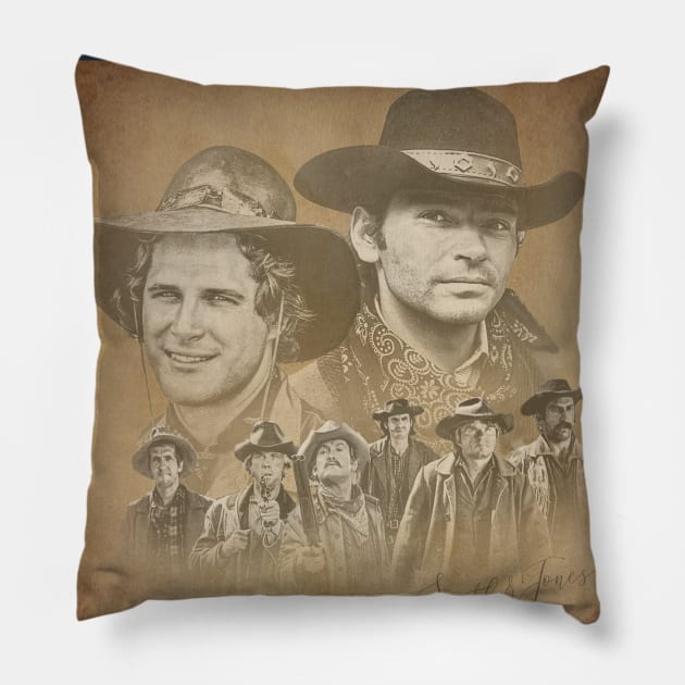 Devil's Hole Gang Pillow by WichitaRed