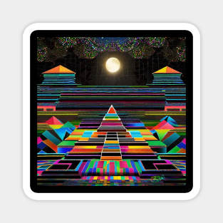 Psychedelic Apocalypse Eclipse Dreams 181 Magnet