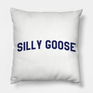 silly goose funny Pillow