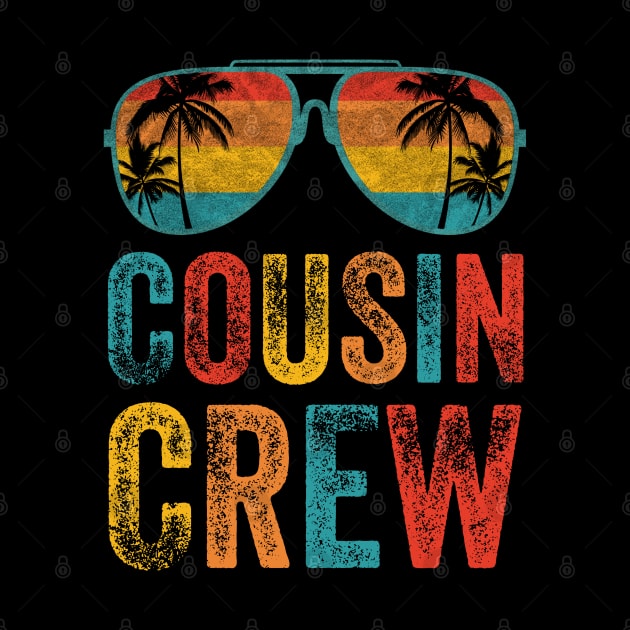 Cousin Crew Beach Retro Aviator Sunglasses by Duds4Fun