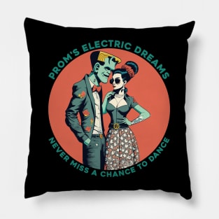 monster halloween prom dance Pillow