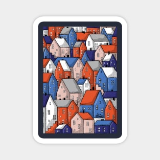 Colorful City Magnet