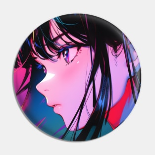 Cybernetic Journeys: Ghost in the Shell Aesthetics, Techno-Thriller Manga, and Mind-Bending Cyber Warfare Art Pin