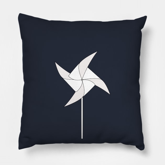 A paper folding windmill Pillow by gegogneto