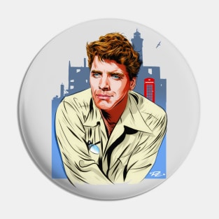 Burt Lancaster - An illustration by Paul Cemmick Pin