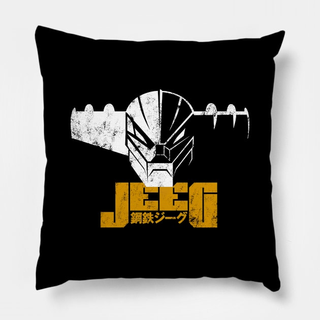 063 Jeeg Head Pillow by Yexart