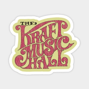 Kraft Music Hall 1933 Magnet