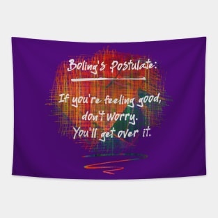 Feeling Good. Humor Collection Tapestry