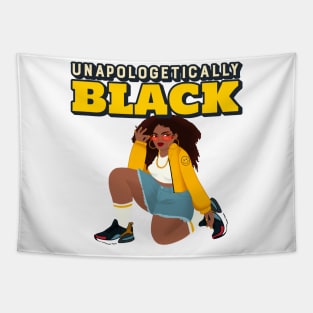 unapologetically black Tapestry