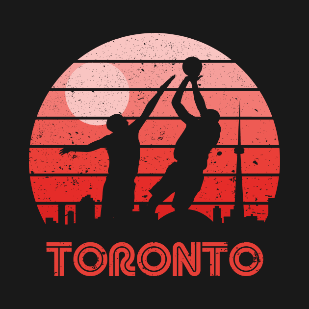 Retro Sunset Toronto Ball by rojakdesigns