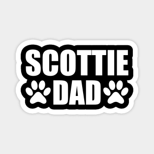 Scottie Dad - Scottie Dog Dad Magnet