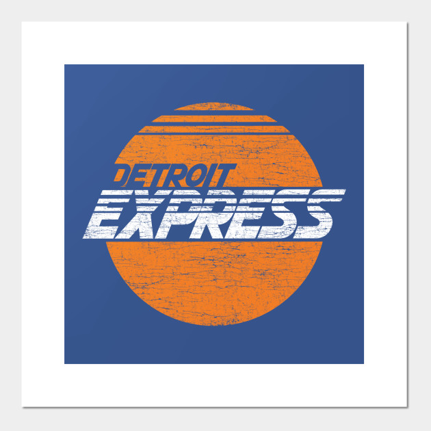 Detroit Express Vintage Tshirt Detroit Express Posters And Art Prints Teepublic Au