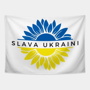 SLAVA UKRAINI Tapestry