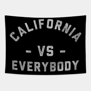 California Vs Evrybody Vintage Tapestry