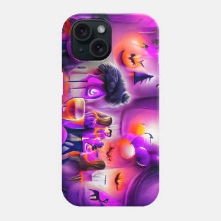 Halloween Party In Home Art Phone Case