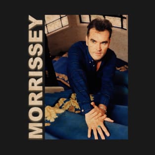 Poster of Morrissey on a stairs T-Shirt