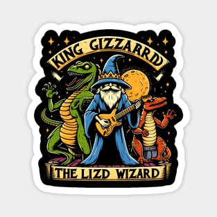 king gizzard and the lizard wizard Magnet