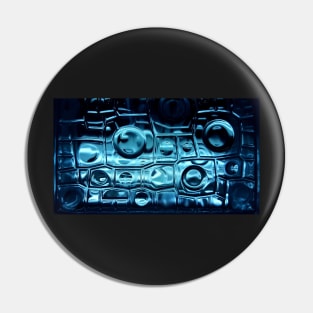 Blue Bubbles Pin