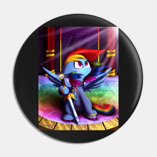 Guardian Loyalty (Rainbow Dash - My Little Pony) Pin by Darksly