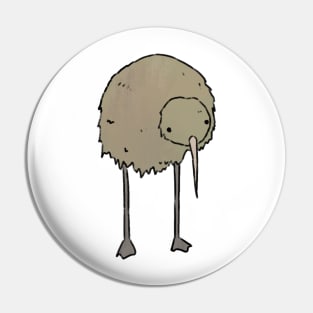 Funny kiwi bird Pin