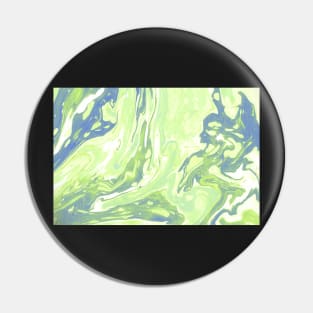 Green and Blue Marble Pin