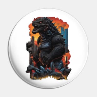 Godzilla Pin