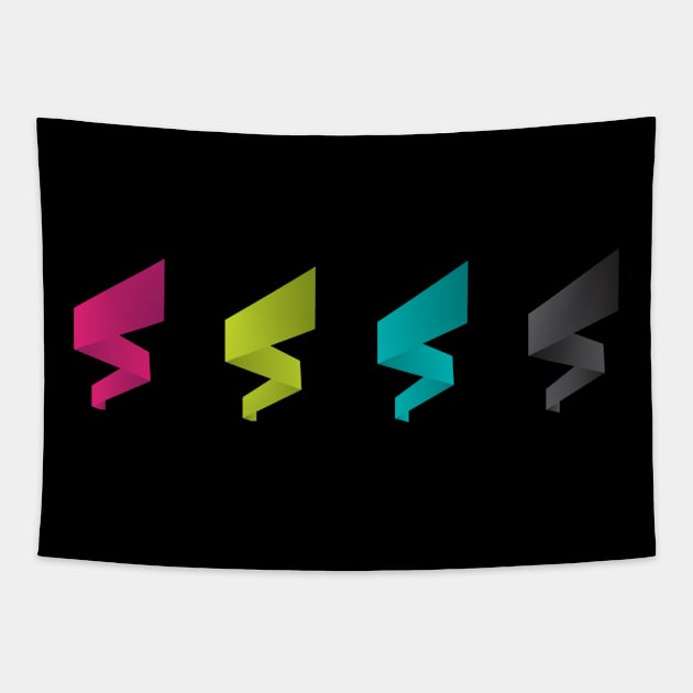 TALENT RIBBONS | SCREAM MANAGEMENT Tapestry by Scream Management