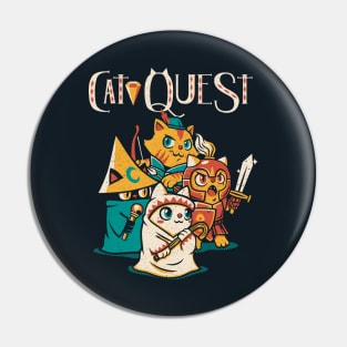 Cat Quest RPG Cats Video Game by Tobe Fonseca Pin