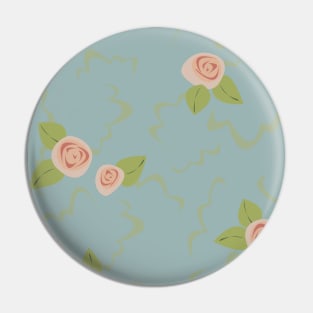 Rosey Bush Pin