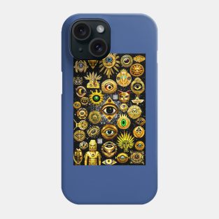 Abstrakjsnc third eye matrix Phone Case