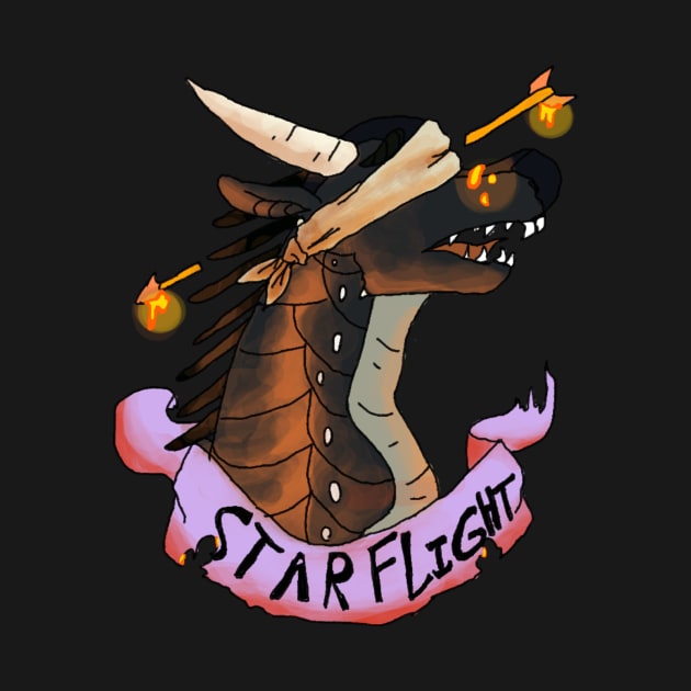 Wings of Fire Dragon! Starflight Sticker! by Edgot