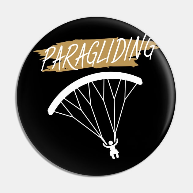 Paragliding Pin by maxcode